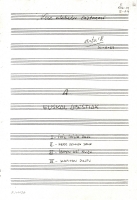 Portada de la partitura 4 Euskal abestiak  (1963)